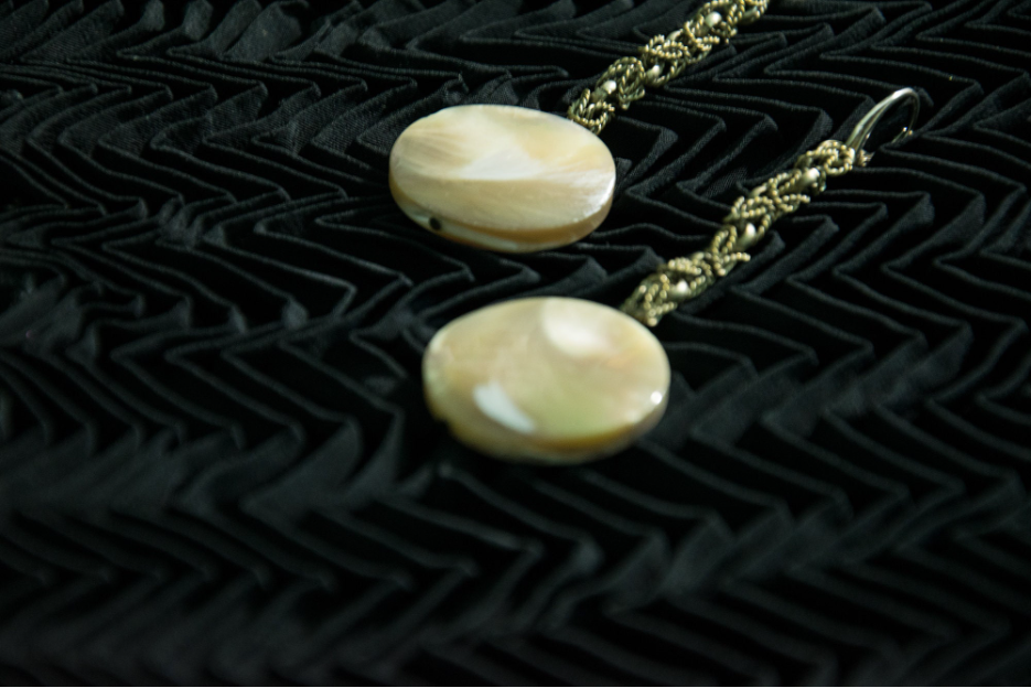 Orecchini Madreperla Art Deco - immagine 3